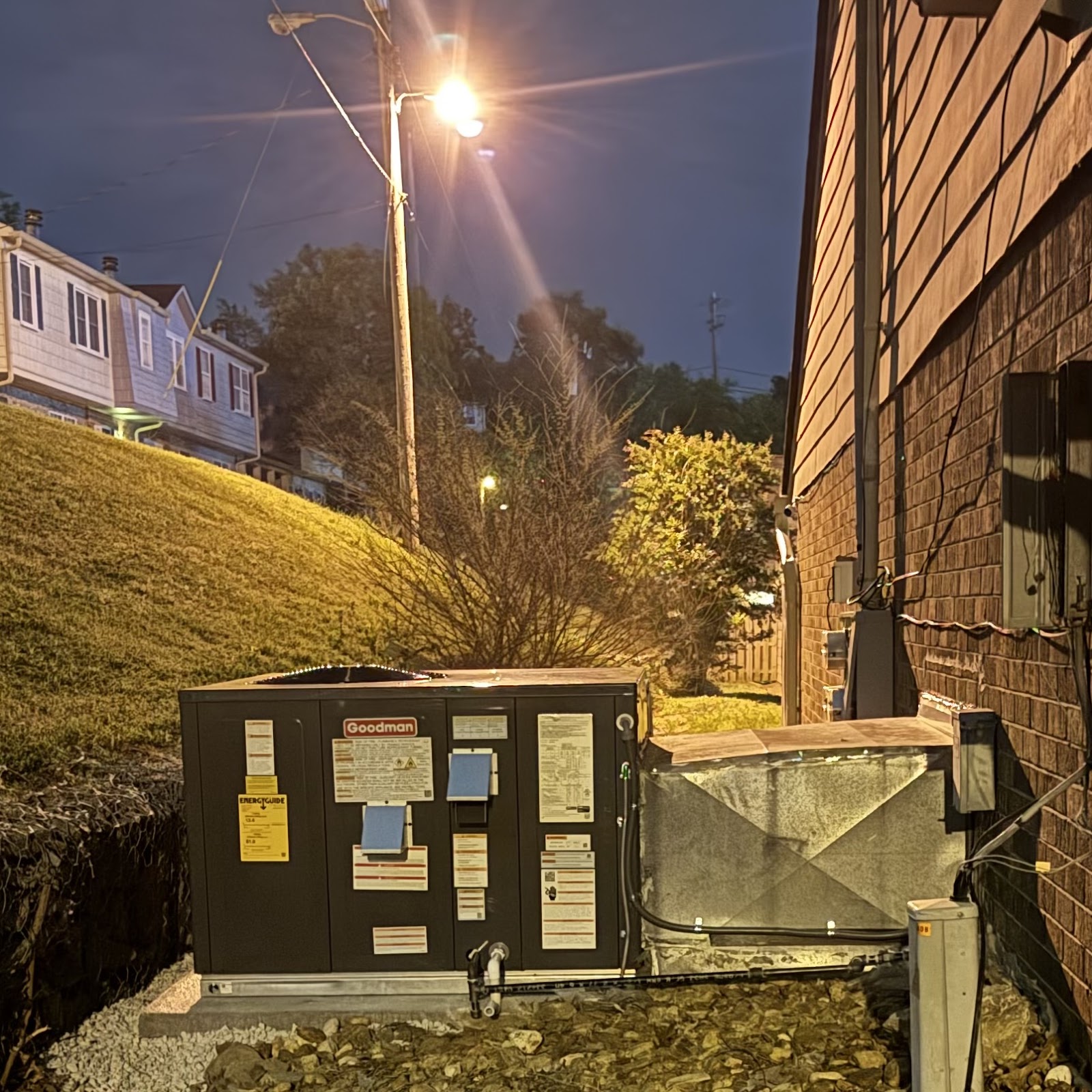 Water heater installation