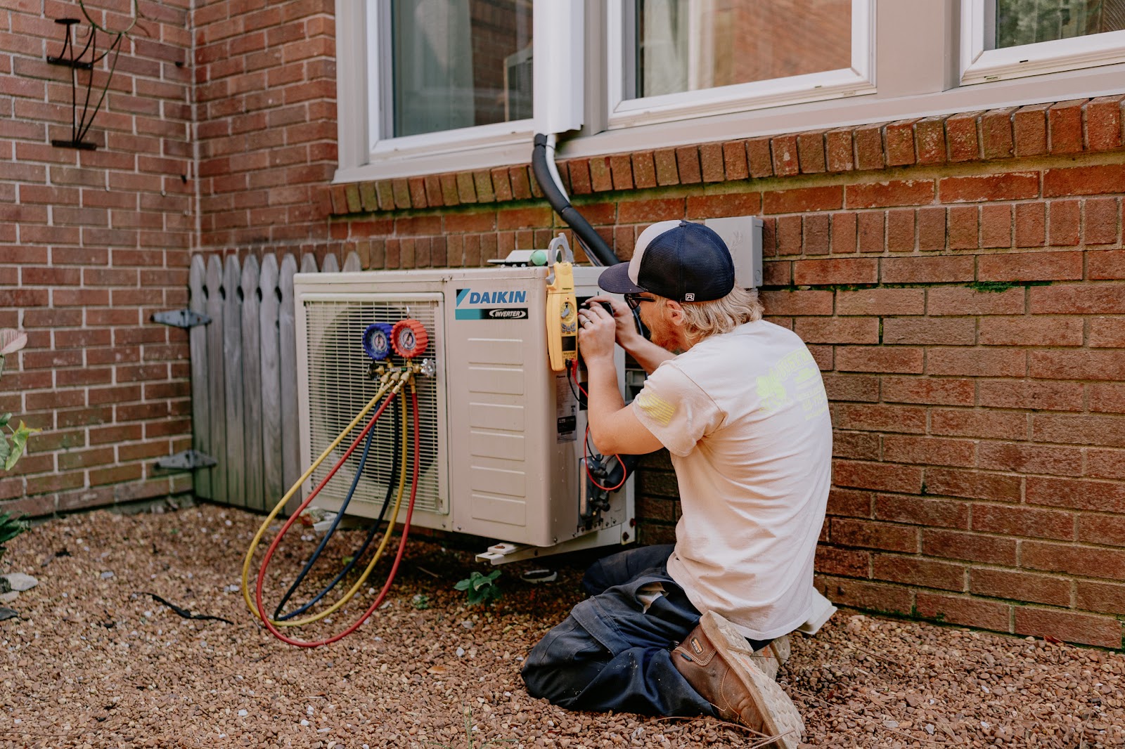 Busy Bee technician on site
